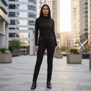 INWEAR 5 pocket black jeans size 32